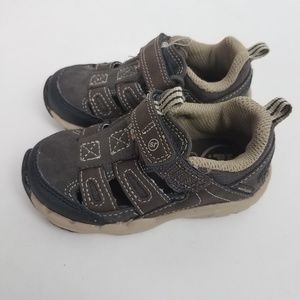 NWT Stride Rite Baby Brown Made 2 Play Allen Shoe